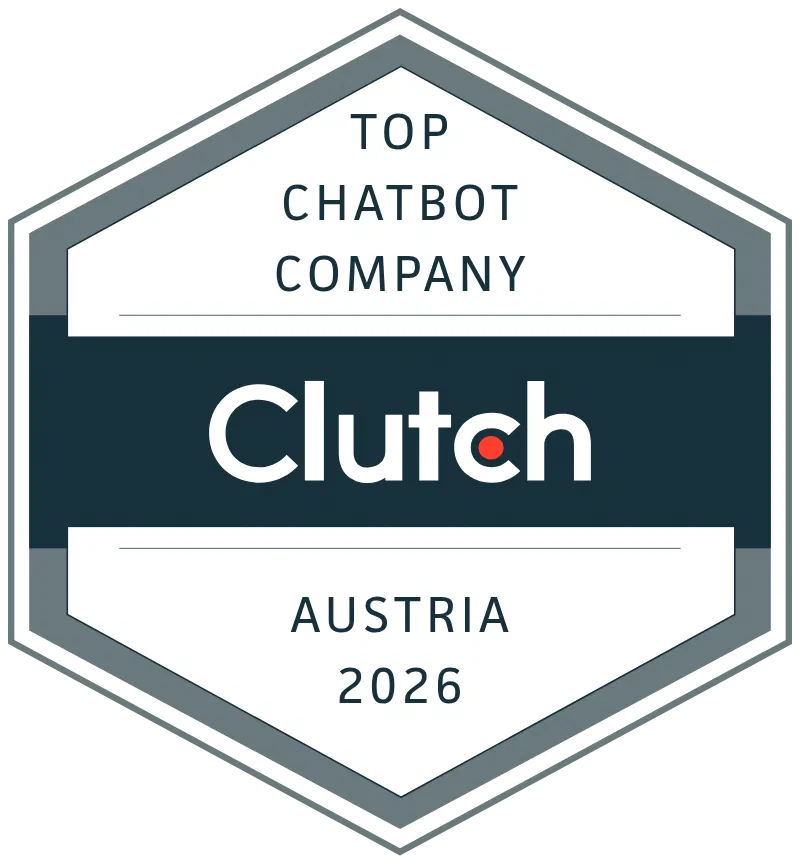 Clutch Top Chatbot Company in Austria 2026 award for Wavect