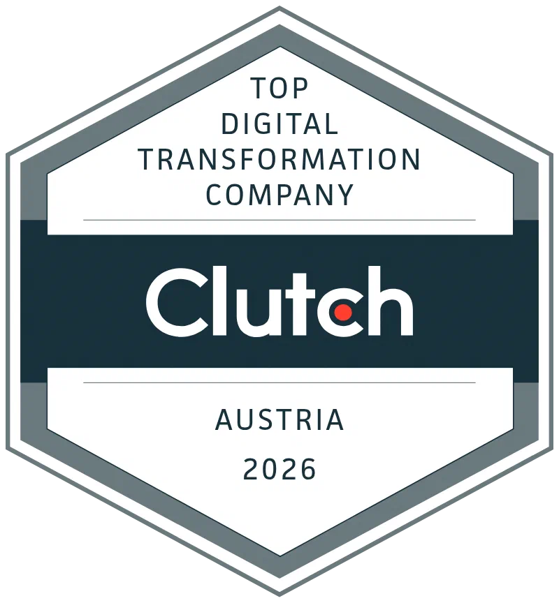 Clutch Top Digital Transformation Company in Austria 2026 award for Wavect