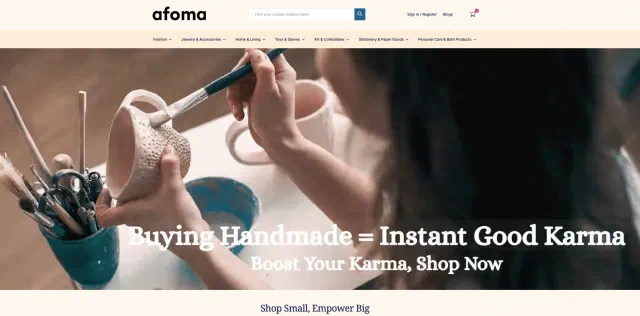 Afoma, screen 1 Afoma, screen 1