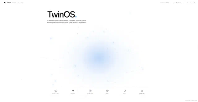 Twinsoft AI, screen 2 Twinsoft AI, screen 2