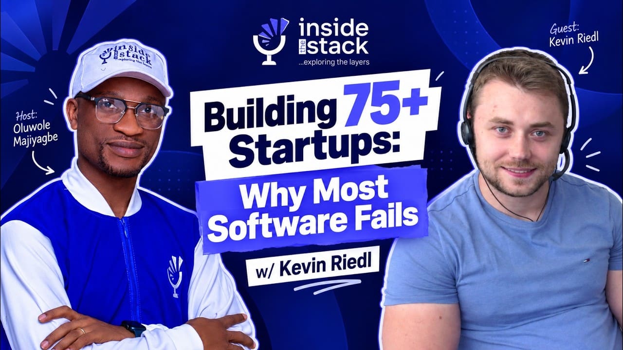 Building 75+ Startups: Why Most Software Fails