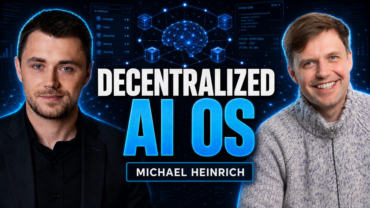 Decentralized AI as a Public Good: podcast episode with Michael Heinrich, $350M Raised Β· Co-Founder & CEO, 0G Labs