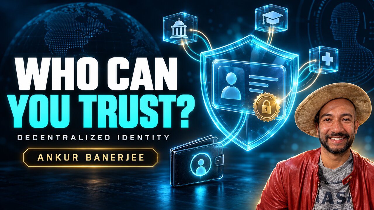 Verifiable Credentials: Who Should You Trust?: podcast episode with Ankur Banerjee, CTO and co-founder, cheqd (at recording)